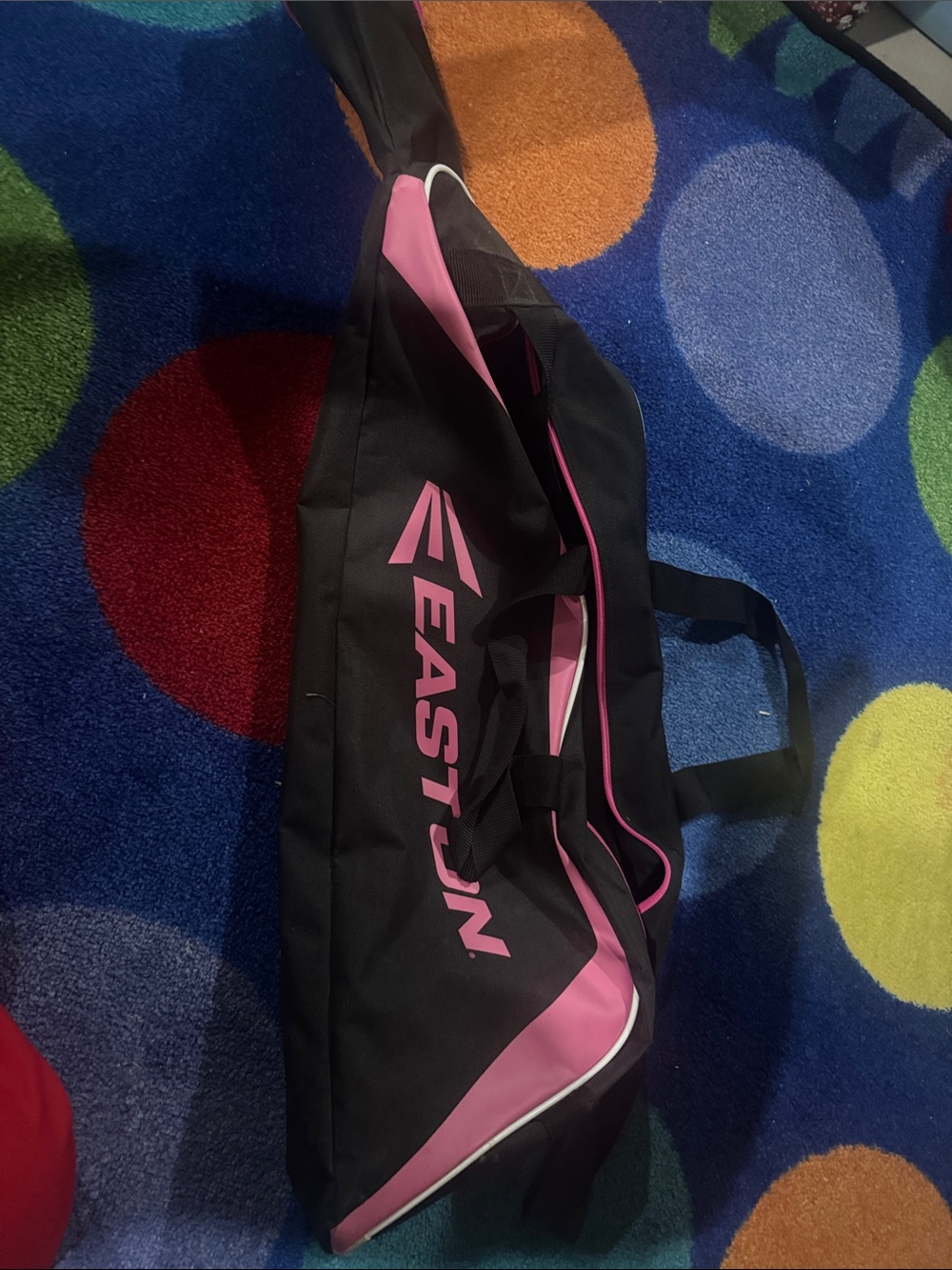 Easton Black and Pink Women's Travel Bat Bag